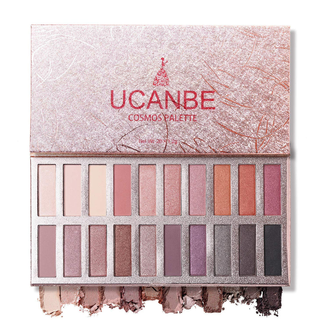 UCANBE matte glitter eyeshadow