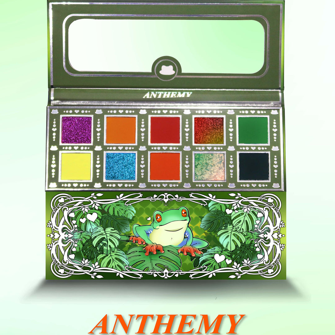 Anthemy [Quack Frog] Ten Colors/Chameleon Eyeshadow Disc/Scales Burst Chameleon