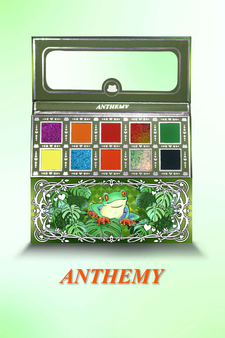 Anthemy [Quack Frog] Ten Colors/Chameleon Eyeshadow Disc/Scales Burst Chameleon