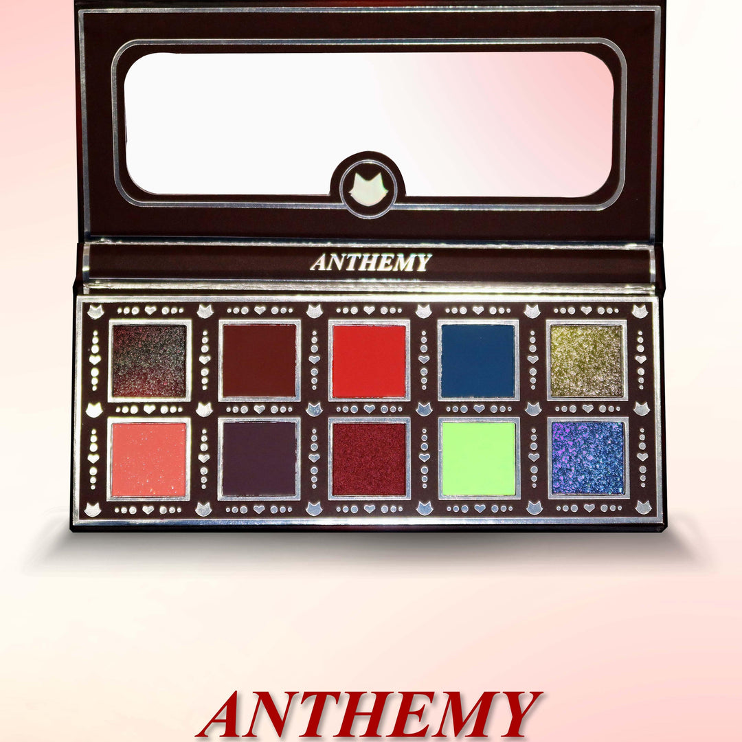 Anthemy [Black Cat Dazed] Ten Colors/Optical Chameleon Eyeshadow Disc