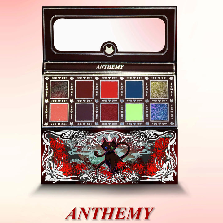 Anthemy [Black Cat Dazed] Ten Colors/Optical Chameleon Eyeshadow Disc